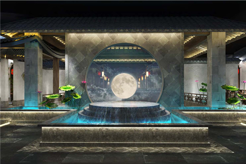紅子雞宴江南中餐廳裝修設計
